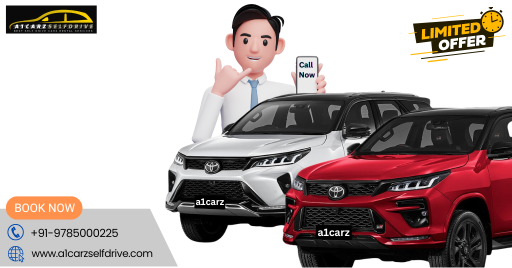 Rent a Toyota Fortuner in Jaipur from Own Cars  and Explore Jaipur in Style